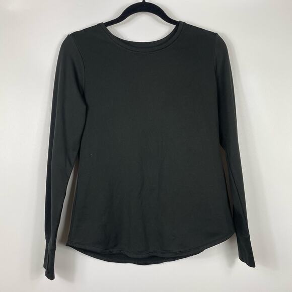 ClimateRight by Cuddl Duds Women's Plush Warmth Long Sleeve Thermal Top Black M - Picture 1 of 7